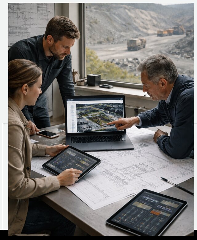 Разработка и внедрение систем для горнодобычи в Нягани