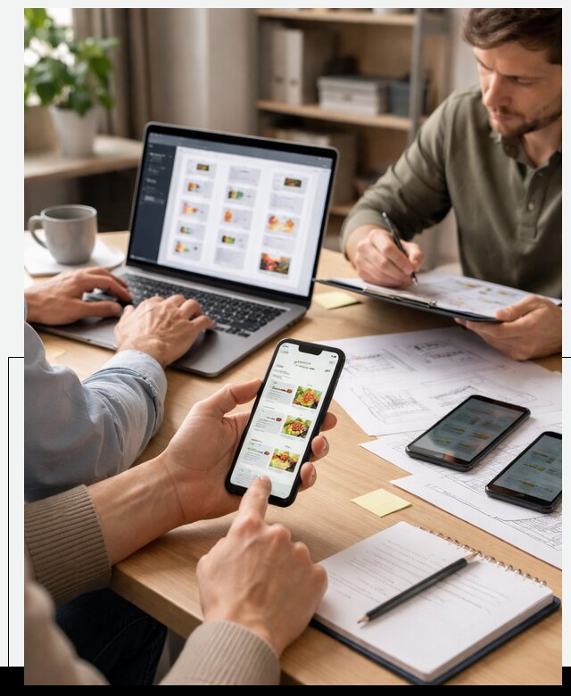 Разработка мобильного приложения торговой сети в Нягани