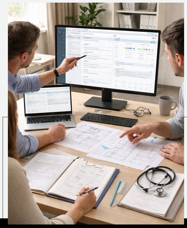Разработка медицинской информационной системы (МИС) для клиник в Нягани