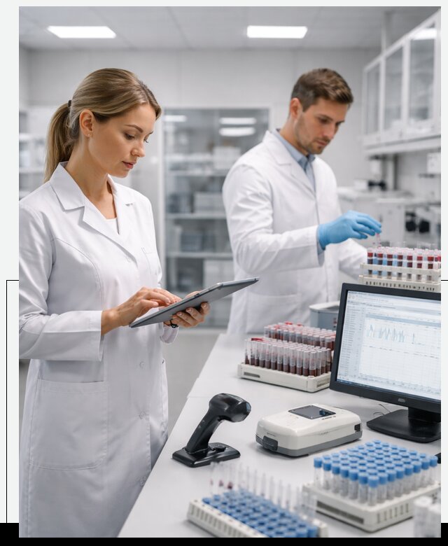 Разработка и внедрение LIMS системы для биотех лабораторий в Нягани